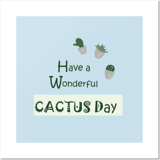 Cacti green succulents funny quote Posters and Art